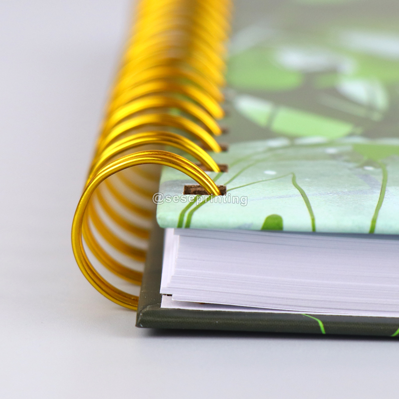 A5 Diary Note Book Hardcover Planners and Notebooks Custom Spiral Journal Notebook 8