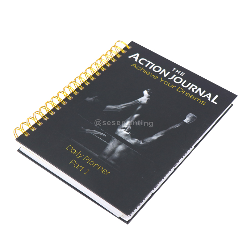 Custom Printing Daily Action Journal Inspirational Planner Mindset Planner | SeSe Printing 6