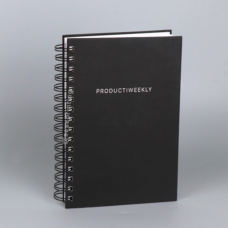 Hardcover Daily Weekly Event Student Journal Notebook Printing Custom Design Planner 6