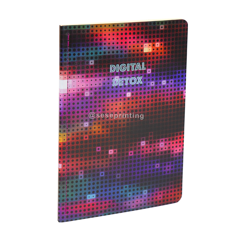 Professional Digital Notebook Manufacturer Custom Journal Softcover Notebook and Diary 6