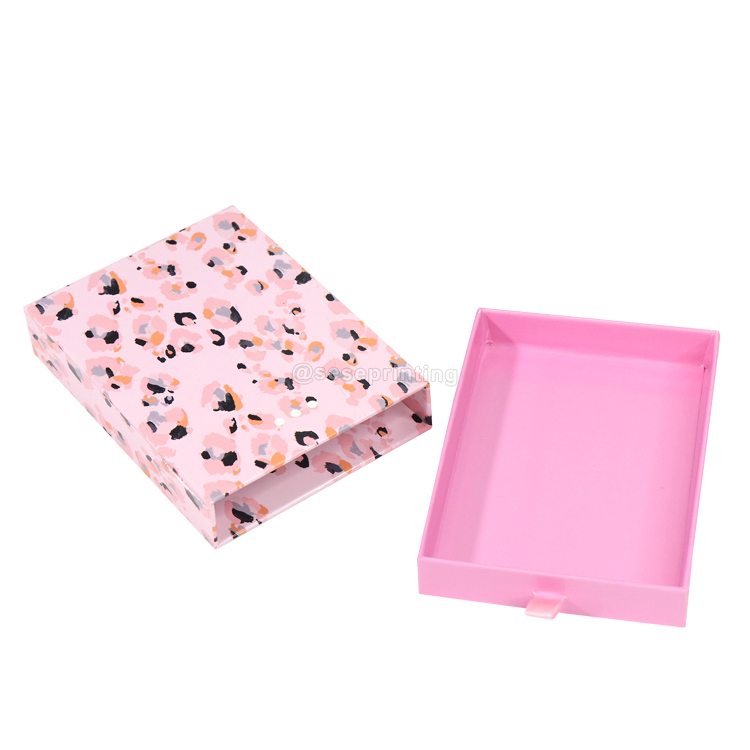 Custom Pink Drawer Box Packaging for Card Deck 13