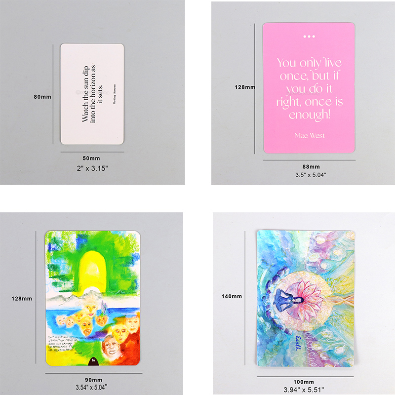 Customized Card Size-How Big is a Playing Card? 4