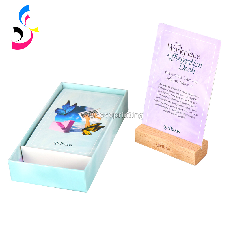 Boost your self-affirmation! Customized Positive Statement Card Printing Service 3