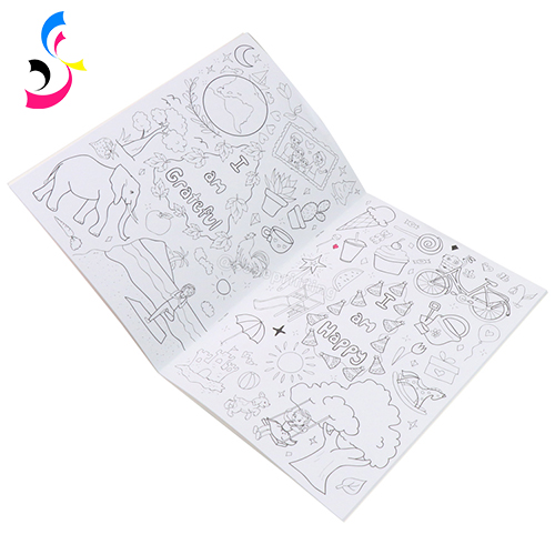 Custom Coloring Book Binding and Paper Options 3