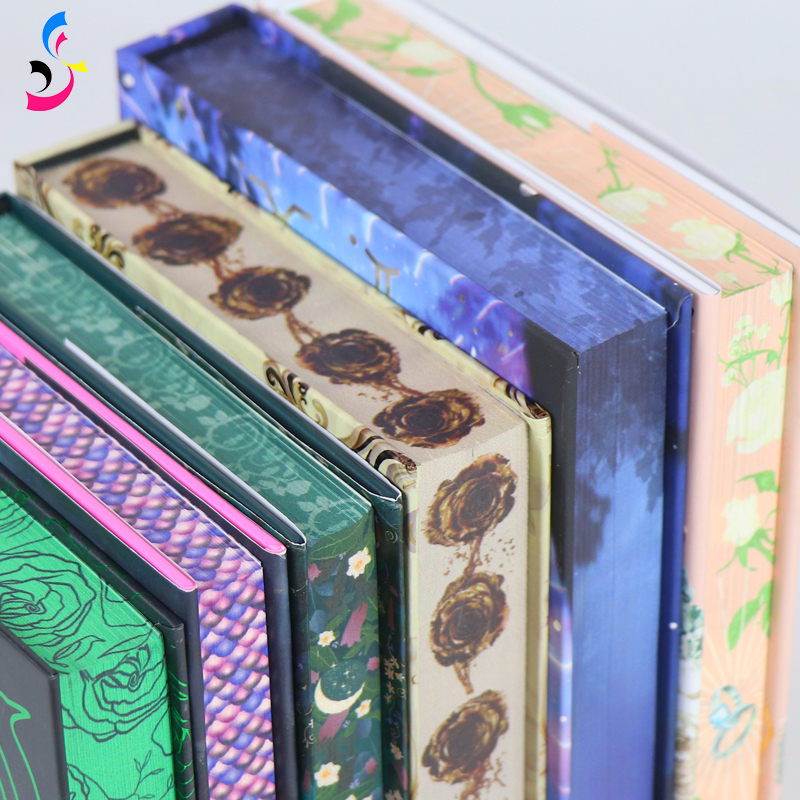 Sprayed Edges Hardcover Books vs. Foiled Edges Hardcover Books 2