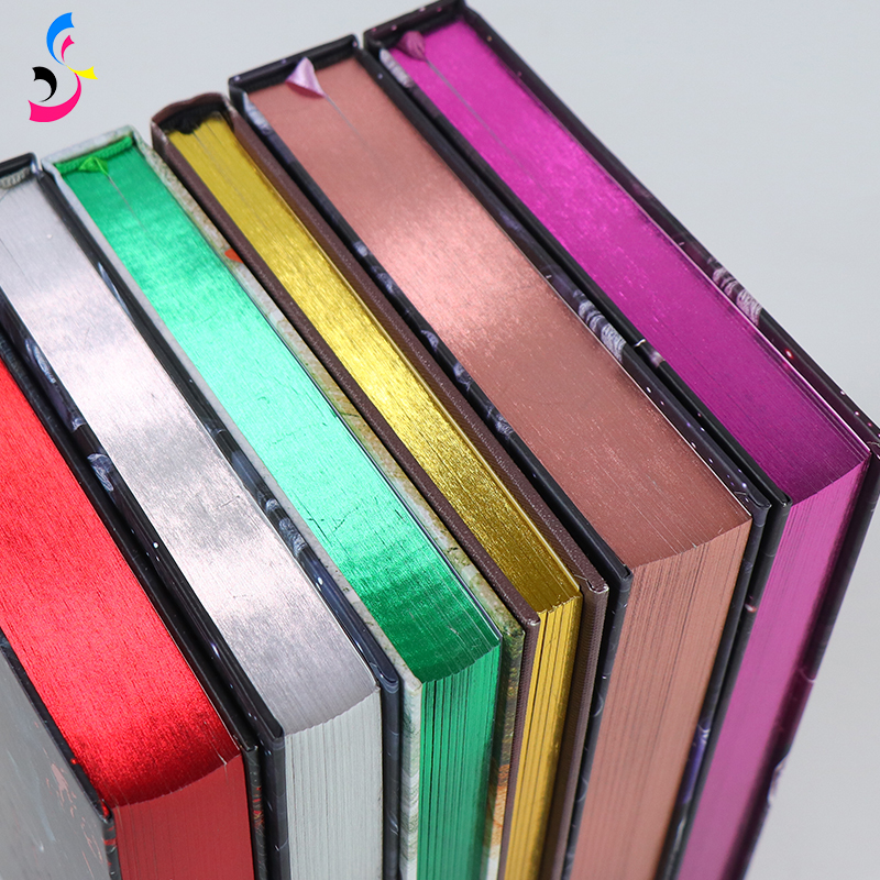 Sprayed Edges Hardcover Books vs. Foiled Edges Hardcover Books 4