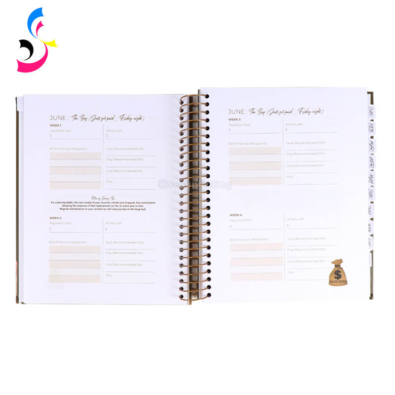 Key Guidelines for High-Quality Spiral Notebook Printing 6
