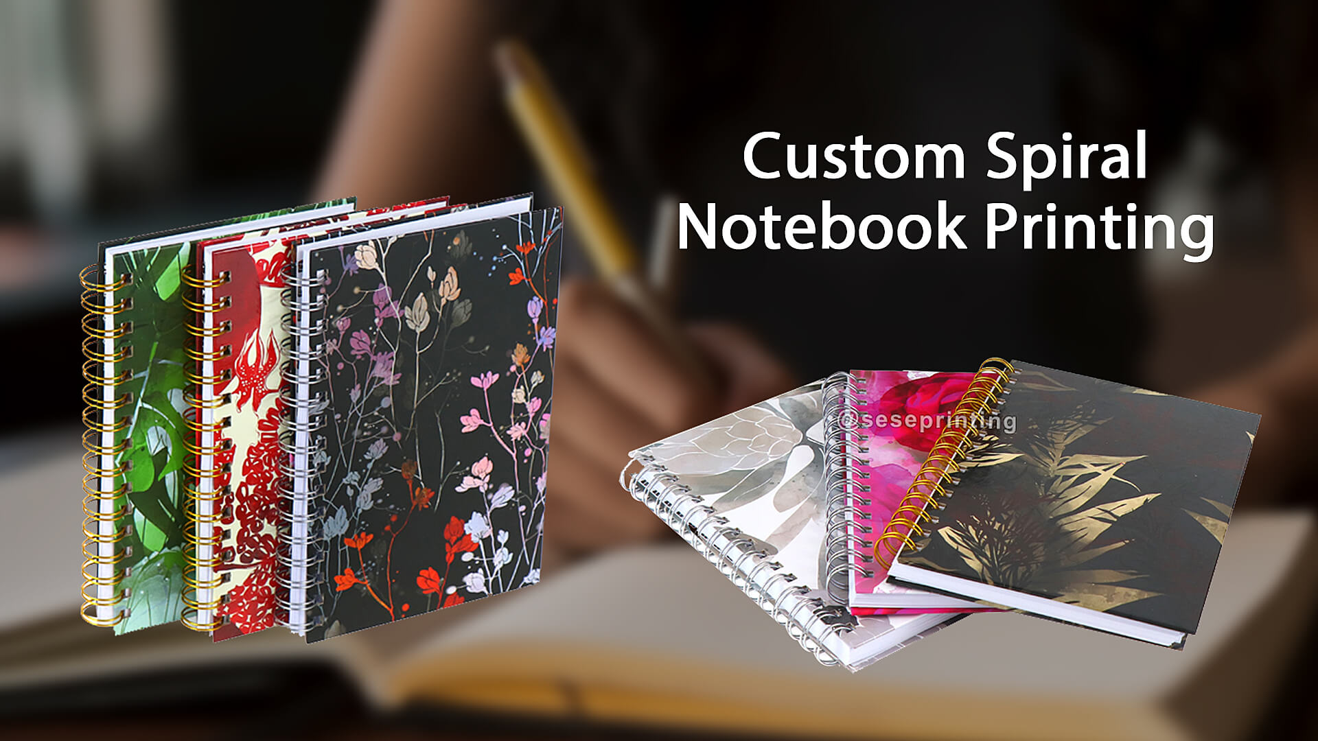 Printing Own Notebook Key Guidelines for High-Quality Spiral Notebook Printing | SeSe Printing