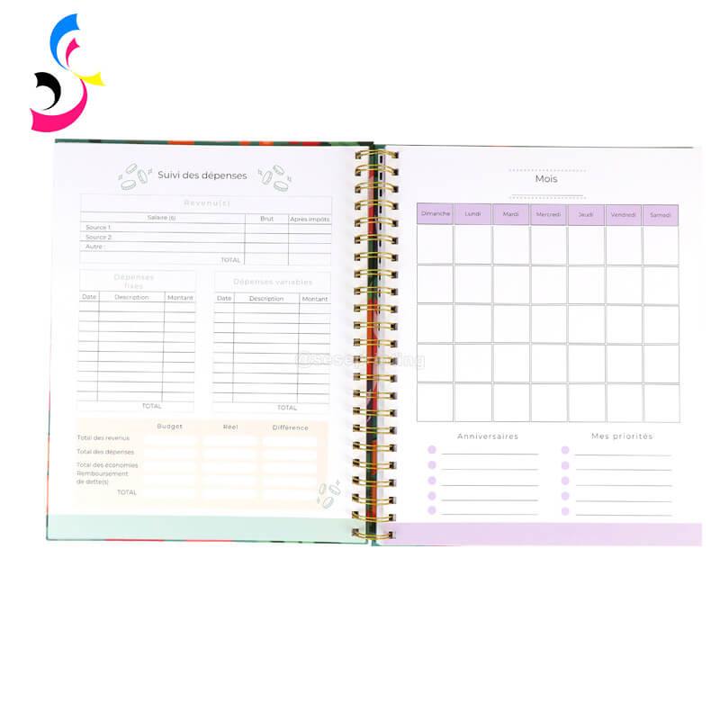 Key Guidelines for High-Quality Spiral Notebook Printing 5