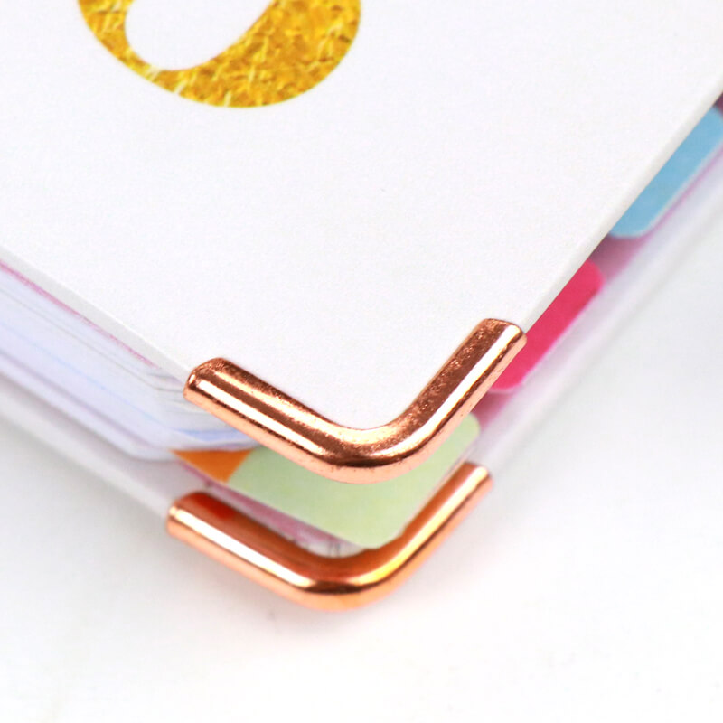 Custom Printing Spiral Monthly Pocket Agenda Planner with Tabs 12