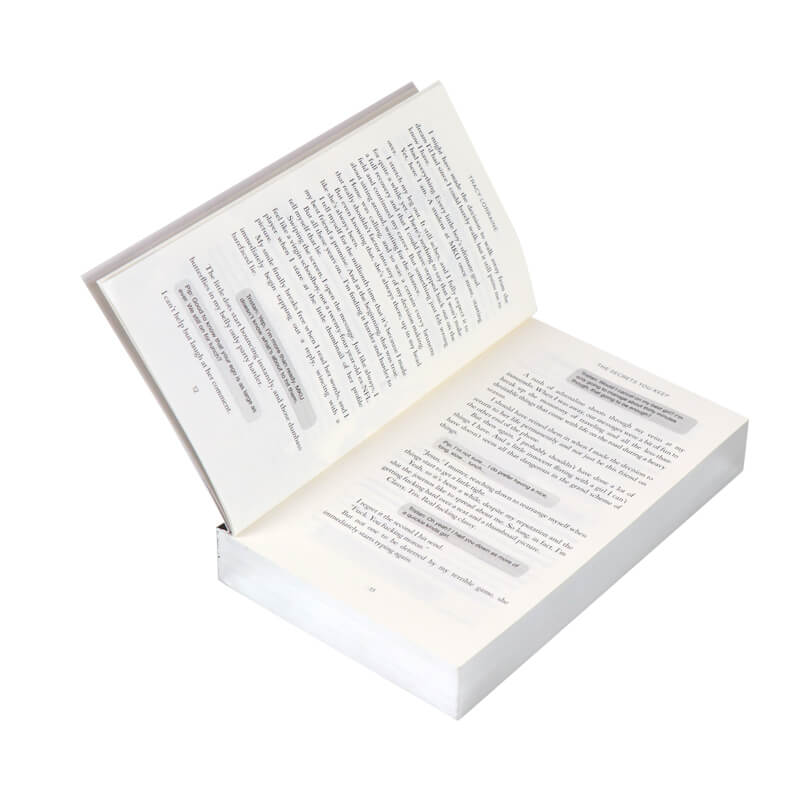 Печать книг в мягкой обложке с серебряным тиснением на обложке и тиснением по краям. 7