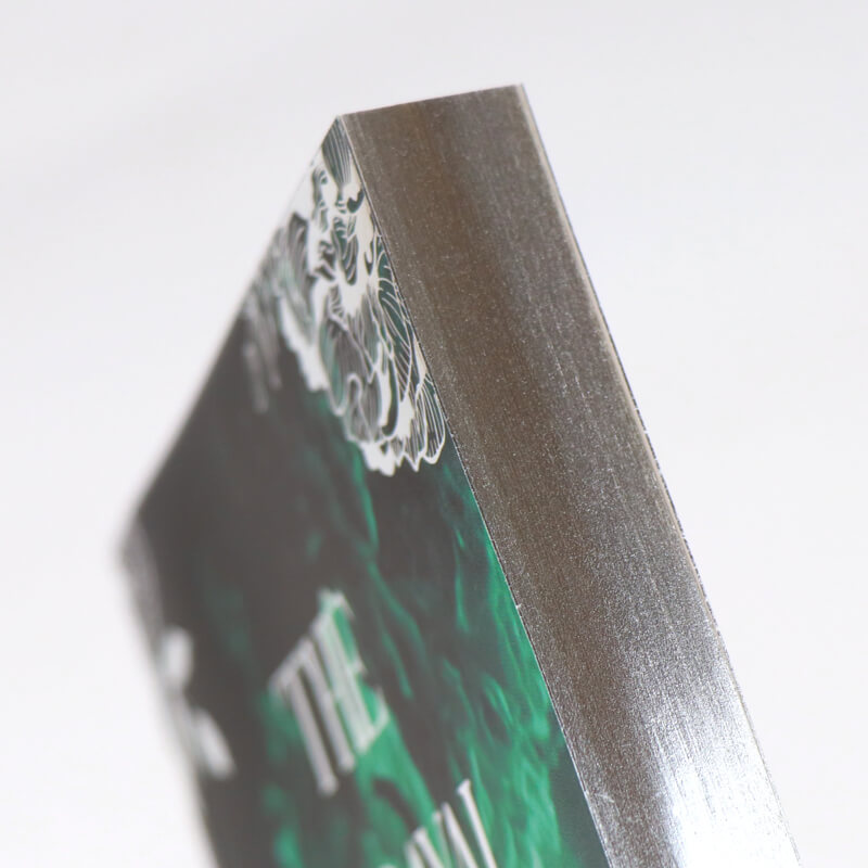 Soft Cover Novel Printing Foiled Paperback Book with Sprayed Edges 9