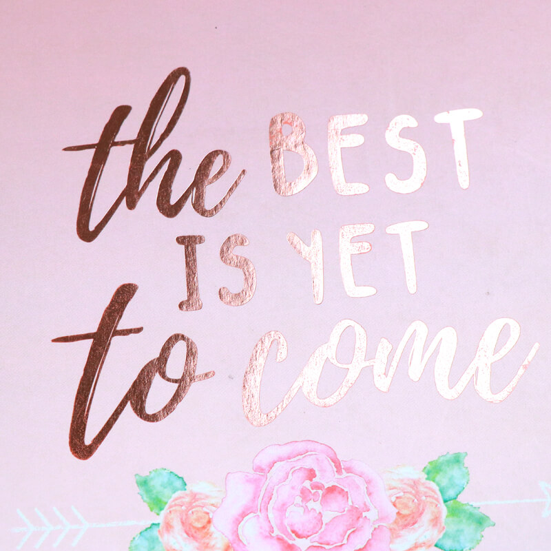 Inspirational Journal Printing Spiral Wedding Planner with Stickers 8