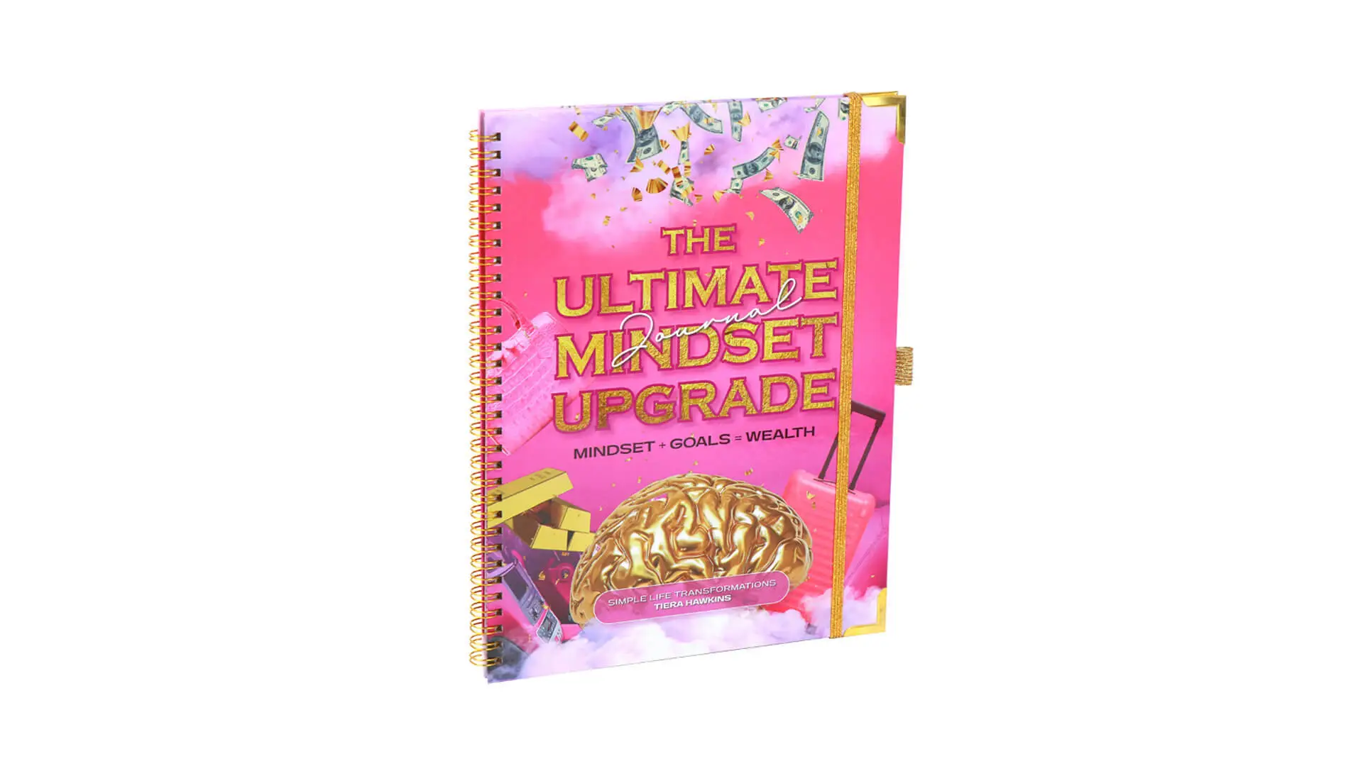 Custom Spiral Hardcover Budget Planner Printing Mindset Journal 1