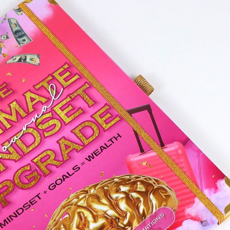 Custom Spiral Hardcover Budget Planner Printing Mindset Journal 10