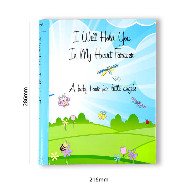 Custom Baby Journal Book Hardcover Hidden Wire-O Notebook Printing 6