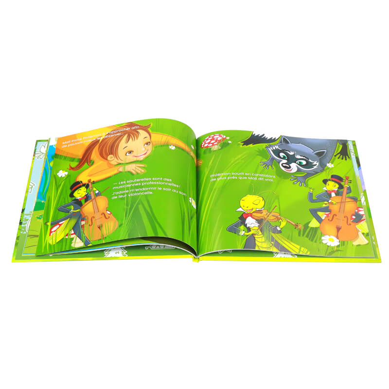 Custom Size Children Book Printing Hardcover Picture Book for Kids 7