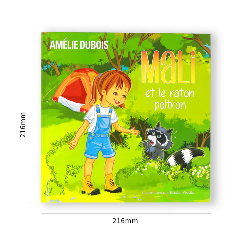 Custom Size Children Book Printing Hardcover Picture Book for Kids 6