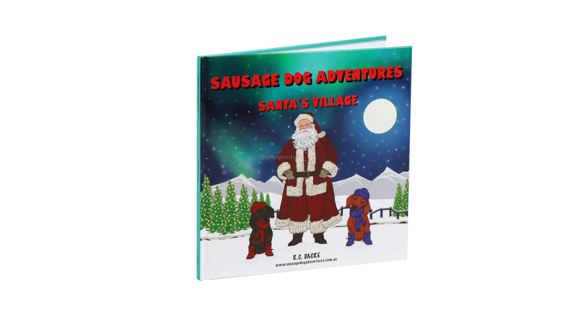 Full Color Printing Children Book Hardcover Christmas Story Book 1