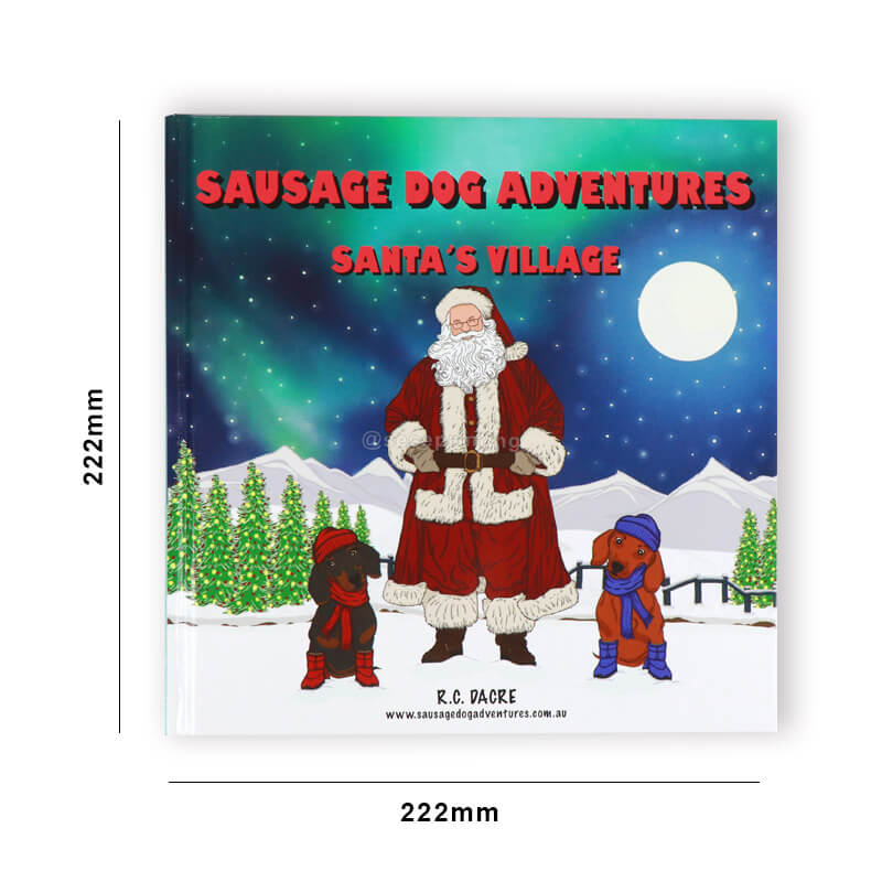 Full Color Printing Children Book Hardcover Christmas Story Book 6