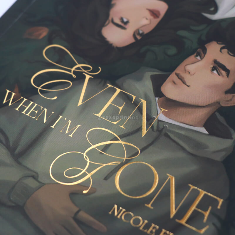 Perfect Bound Book Full Color Printing Paperback Romance Novel 8