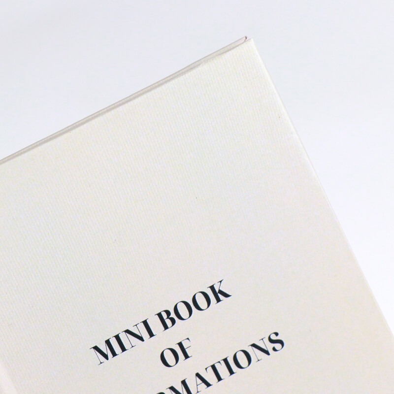 Custom Mini Pocket Books Printing Hardcover Affirmation Book 8