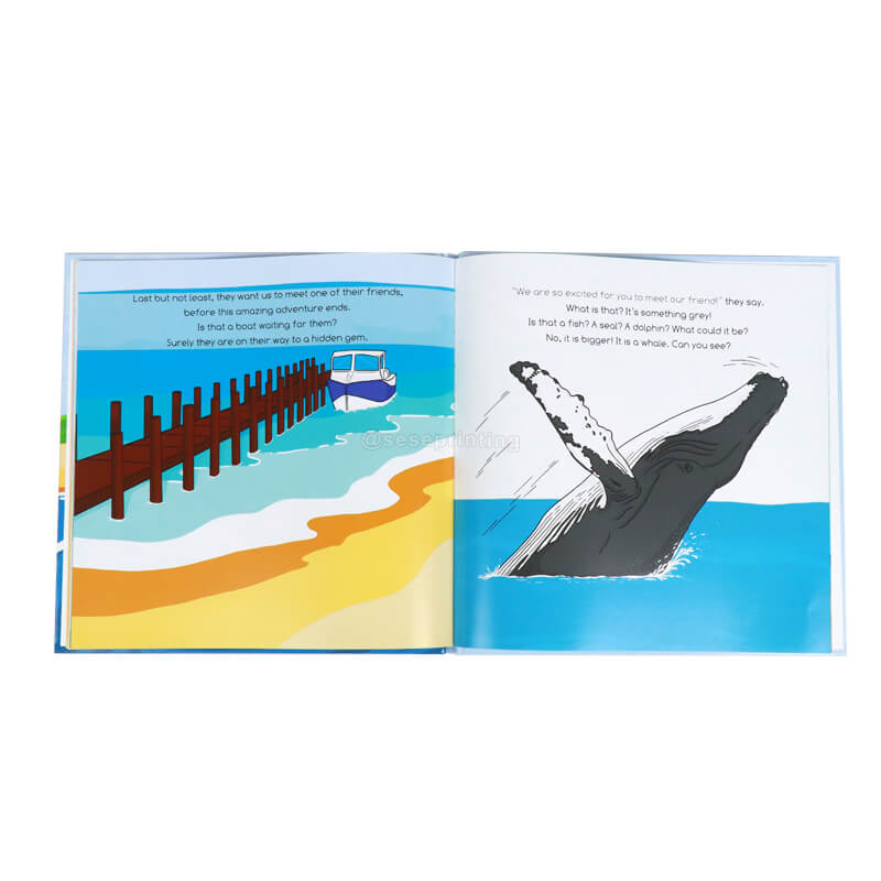 Children Book Publishing Hardcover Kids Story Books Printing 7