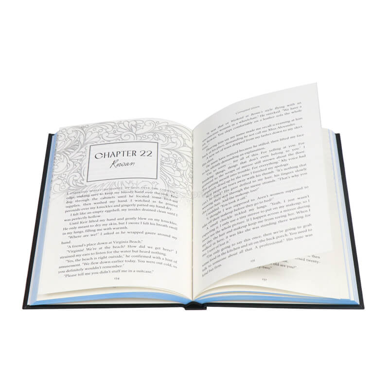 Special Edition Book Omnibus Printing Hardcover with Sprayed Edges 7