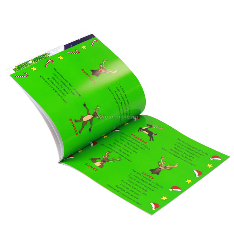 Paperback Childrens Books Full Color Printing Kids Picture Book 7