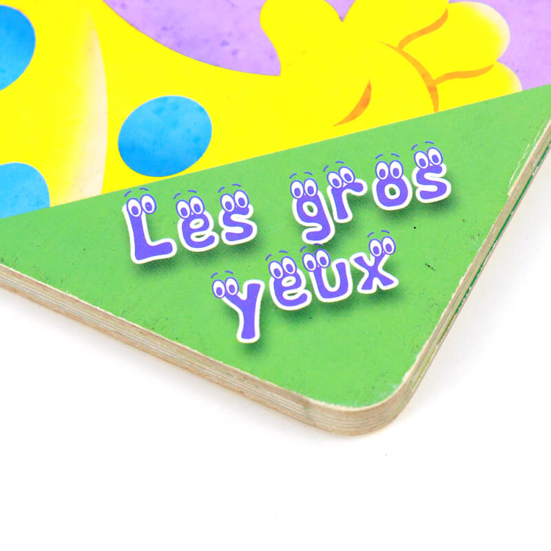 Board Book for Children Custom Kids Story Cardboard Book Printing 9