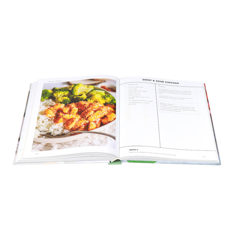 Create Your Own Cookbook Full Color Printing Hardcover Recipe Book 7