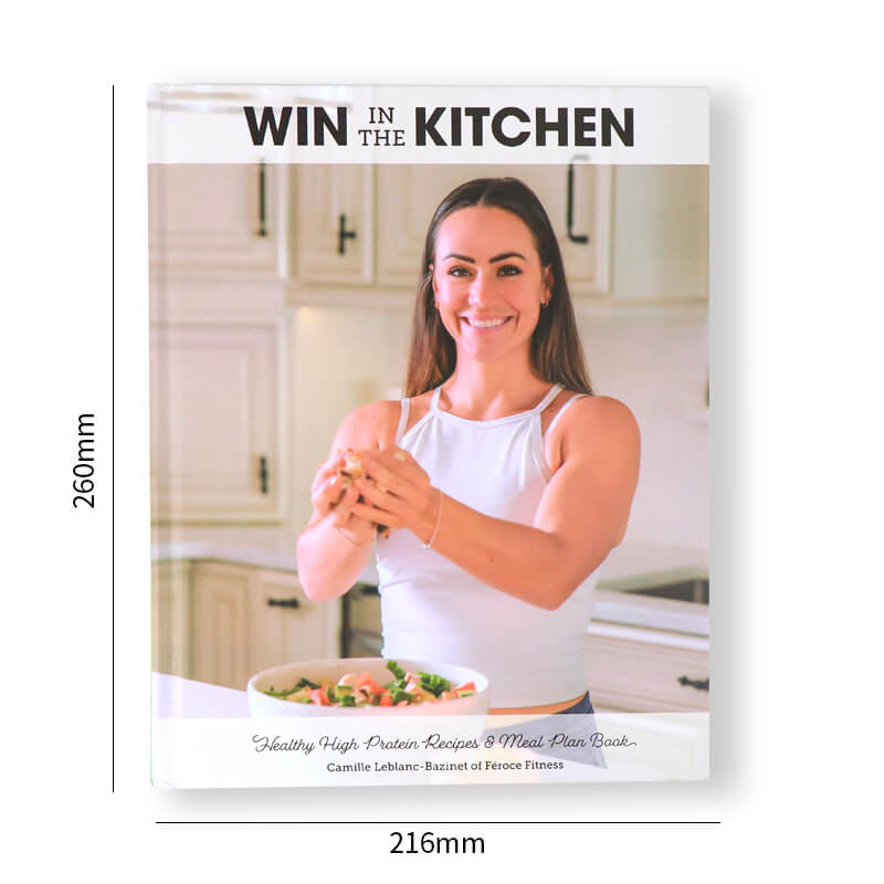 Create Your Own Cookbook Full Color Printing Hardcover Recipe Book 6