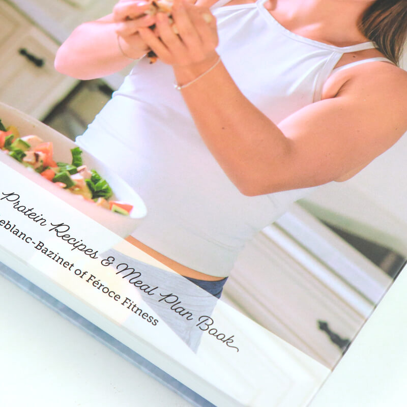 Create Your Own Cookbook Full Color Printing Hardcover Recipe Book 8