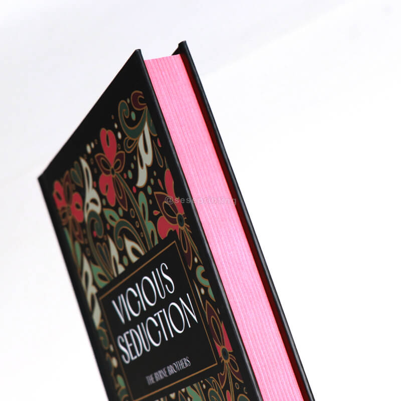 Special Edition Book with Foil on the Cover and Sprayed Edges 9