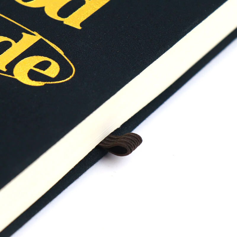 Personalized Linen Fabric Gratitude Journal with Packaging Box Set 9