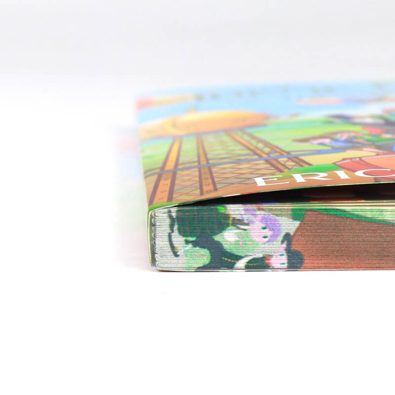 Paperback Novel Printing with Spot UV and Image Sprayed Edges 10