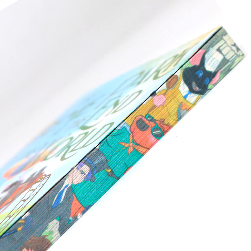 Paperback Novel Printing with Spot UV and Image Sprayed Edges 9