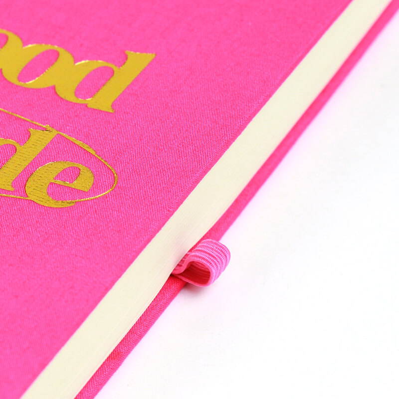 Custom Hardcover Fabric Linen Gratitude Journal Printing for Kids 10