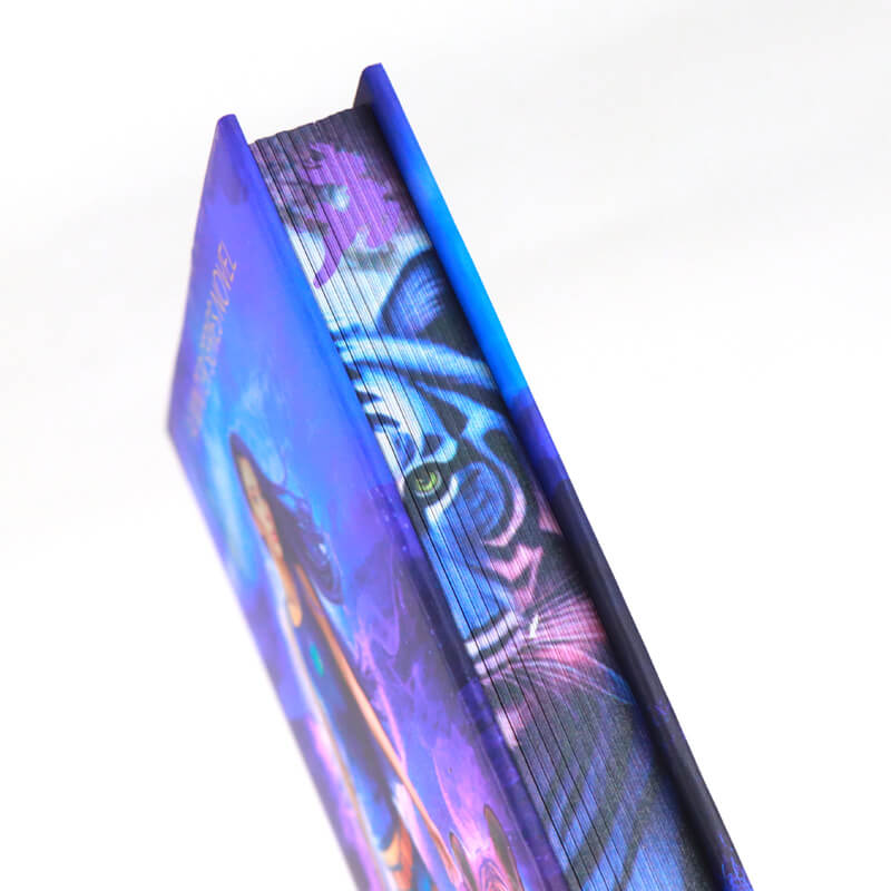 Hardcover Books with Sprayed/Stenciled Edges and Foil Dust Jackets 11