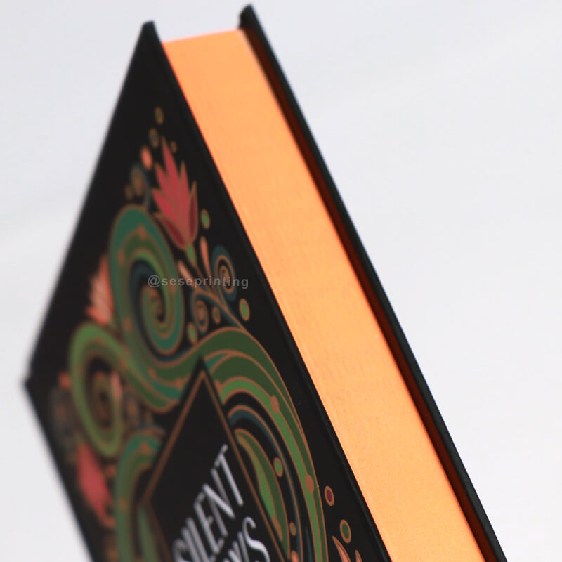 Print Special Edition Book with Foiling on Cover and Sprayed Edges 9