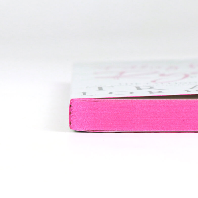 Paperback Novel Printing Foil Softcover Books with Stenciled Edges 10