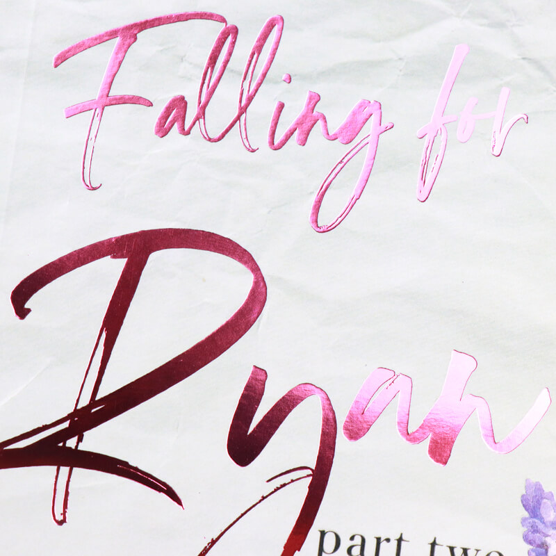 Paperback Novel Printing Foil Softcover Books with Stenciled Edges 8