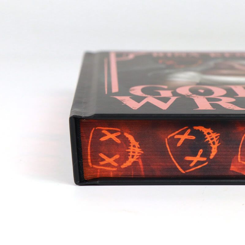 Adult Romance Novel Books with Sprayed Edges and Foil Endpapers 11