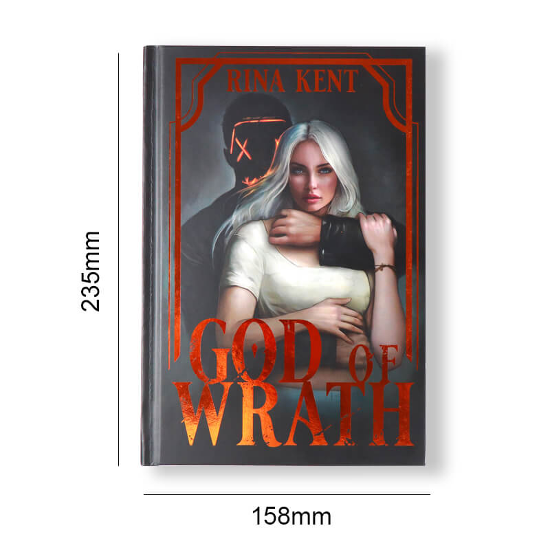 Adult Romance Novel Books with Sprayed Edges and Foil Endpapers 6