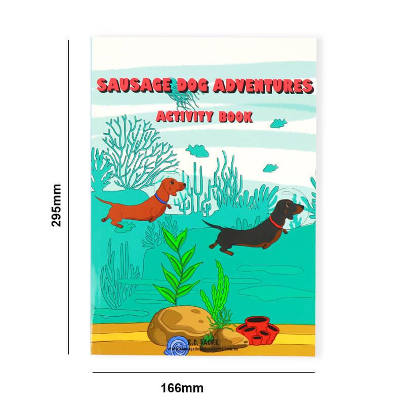 Children Books Printing Service Softcover Coloring & Activity Book 6