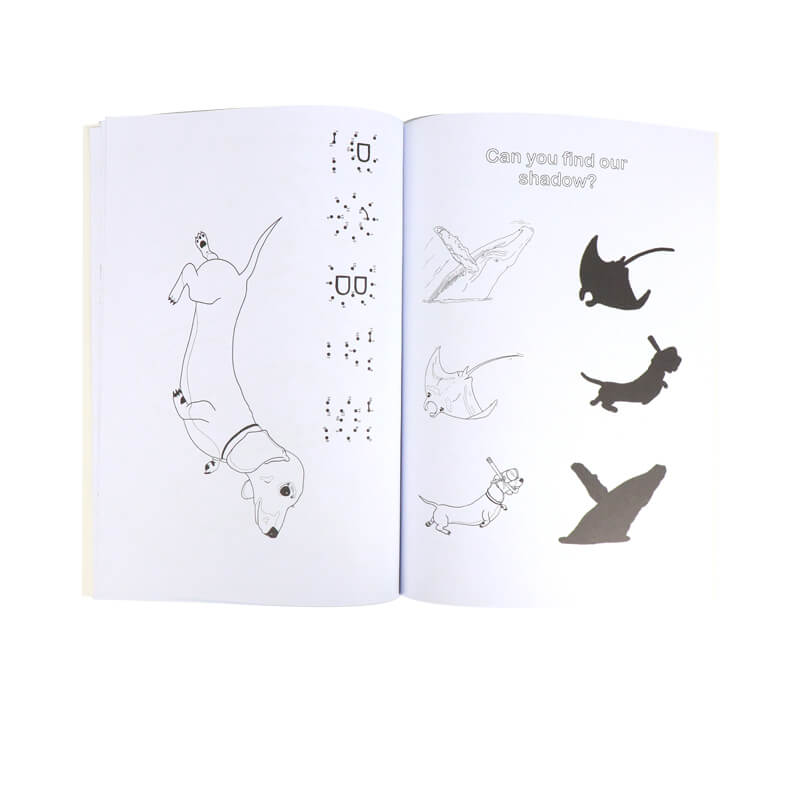 Children Books Printing Service Softcover Coloring & Activity Book 7