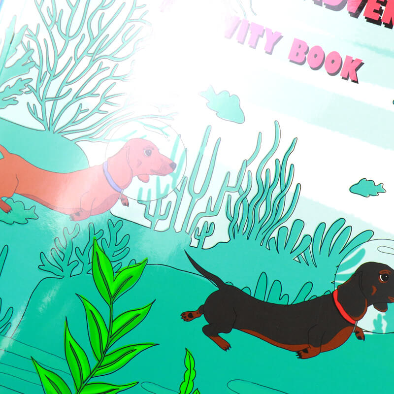 Children Books Printing Service Softcover Coloring & Activity Book 8