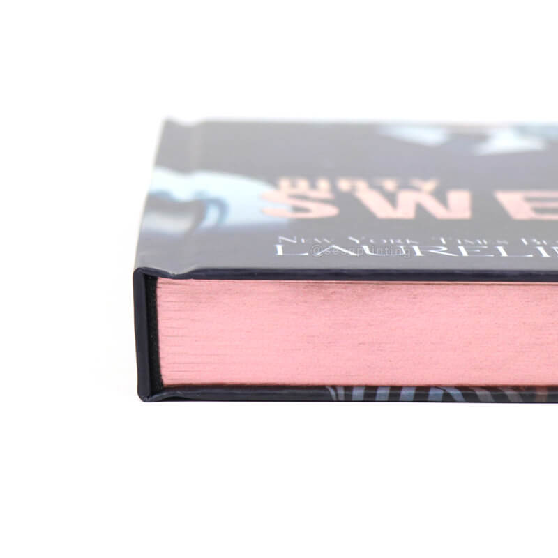 Chapter Art Hardcover Book with Foil on the Cover and Sprayed Edges 10