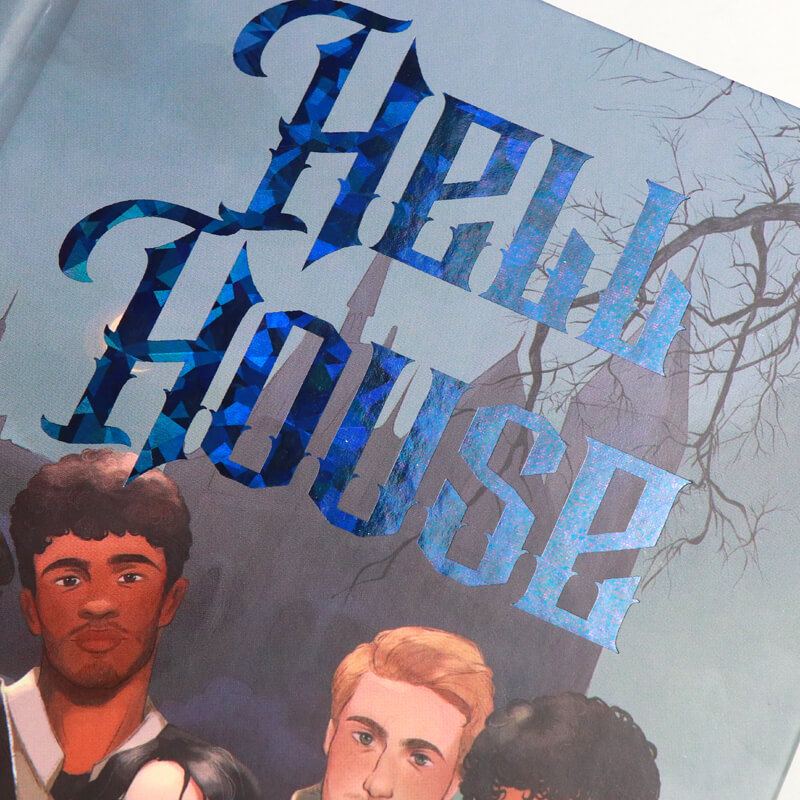 Self Publishing Hardcover Book with Stenciled Edges and Foiling 9