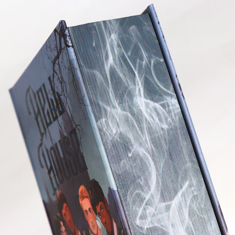 Self Publishing Hardcover Book with Stenciled Edges and Foiling 10